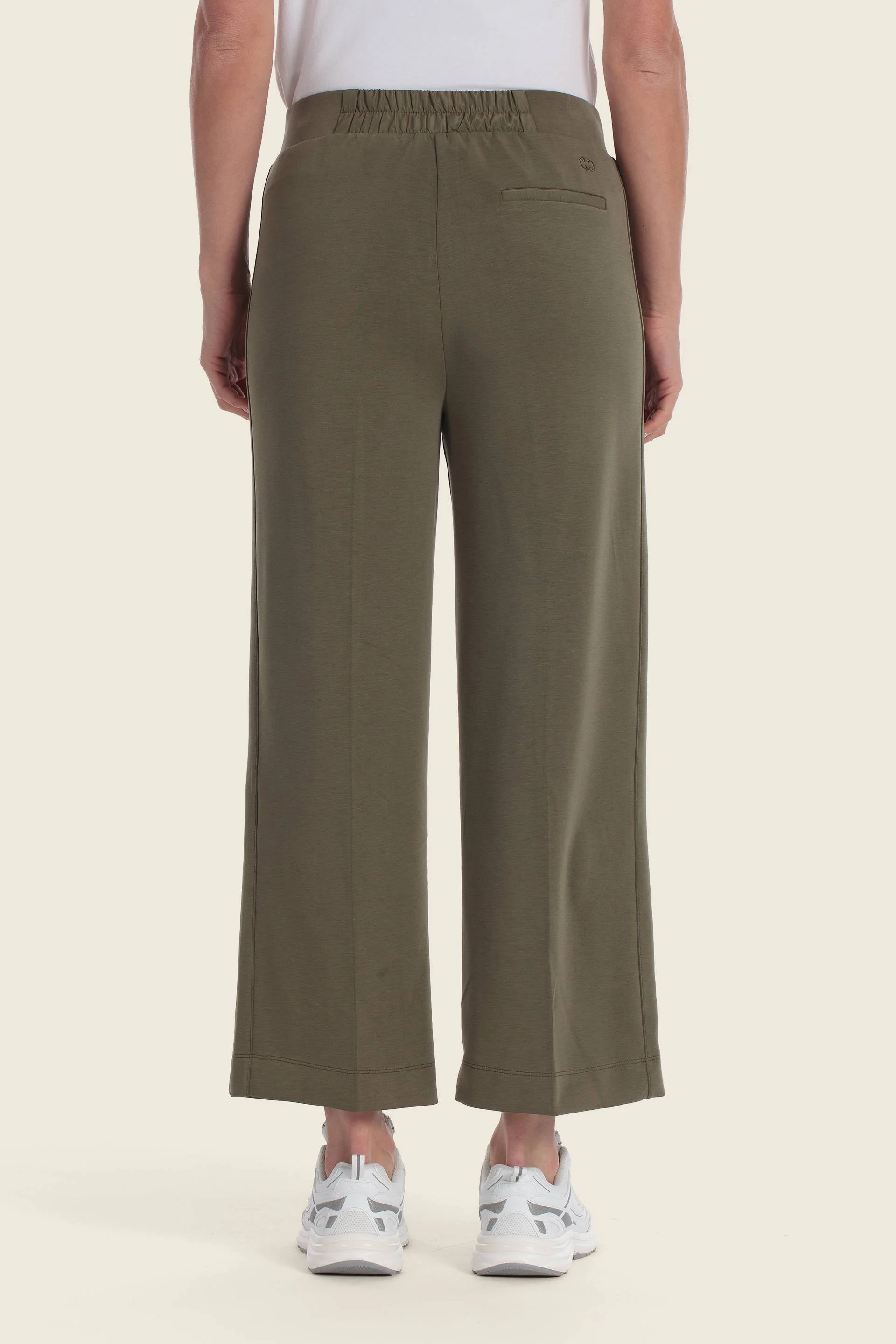 Wide Leg Stoffhose