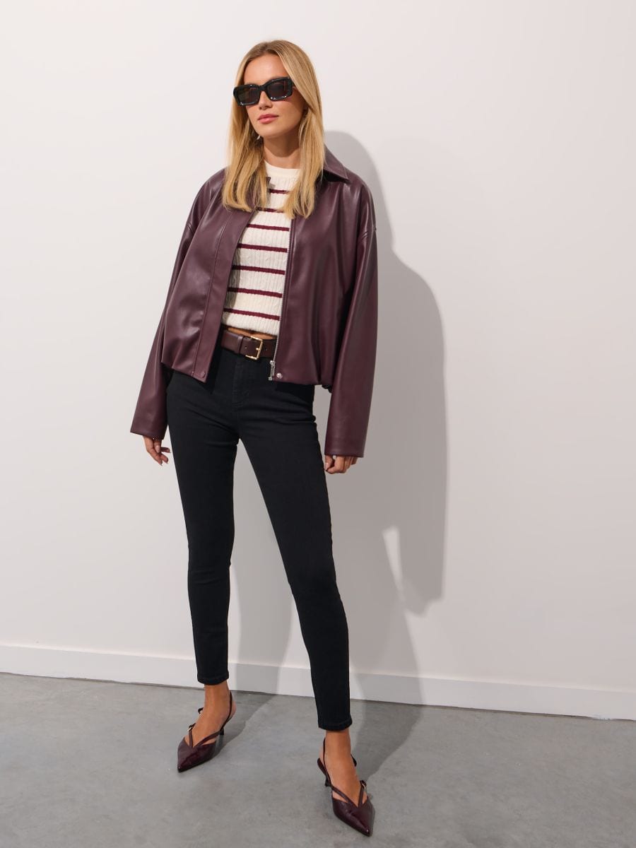 Jeansy skinny push up