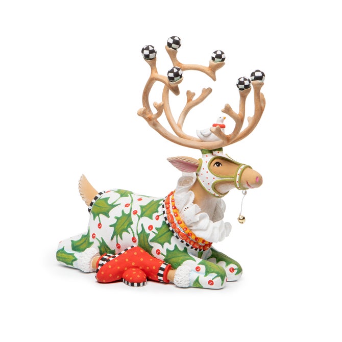 Patience Brewster Dash Away Sitting Vixen Reindeer Figure