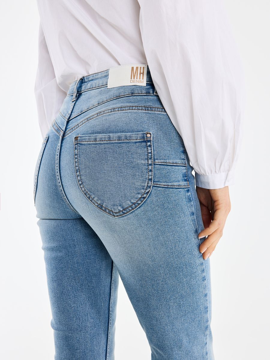 Jeansy skinny push up