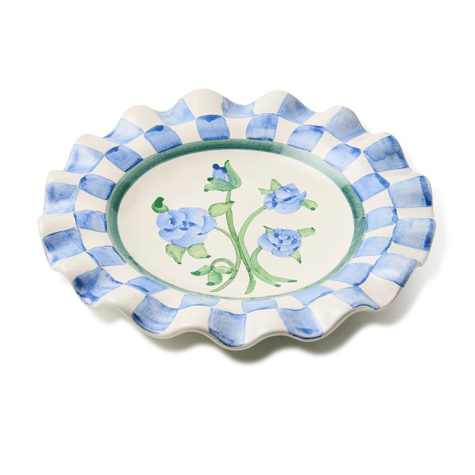 Megan Stokes Fluted Dessert Plate