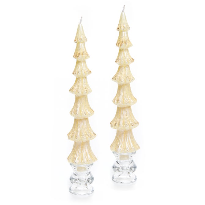 Tree Dinner Candles - 12