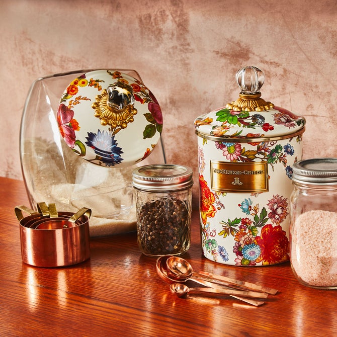 Floral Cookie Jar