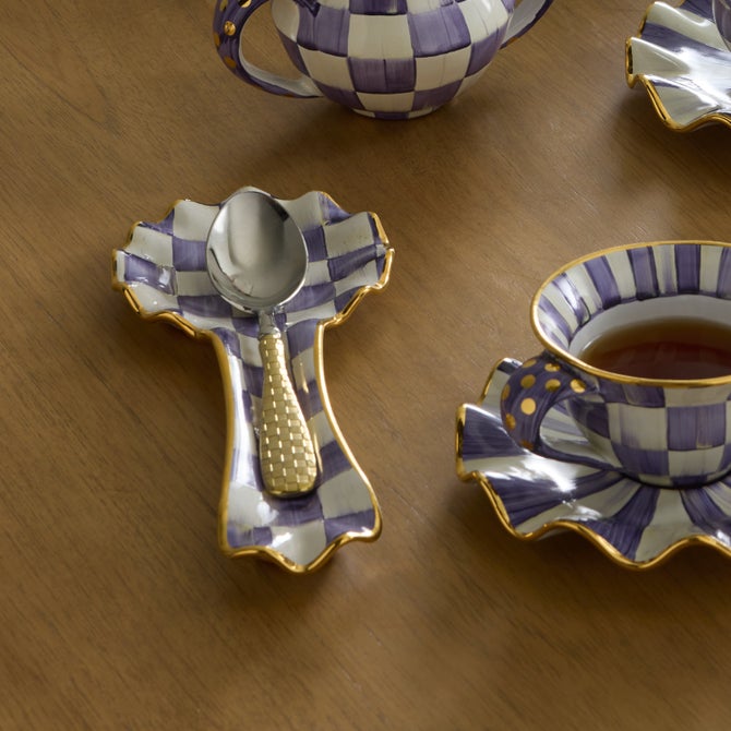 Check Ceramic Spoon Rest