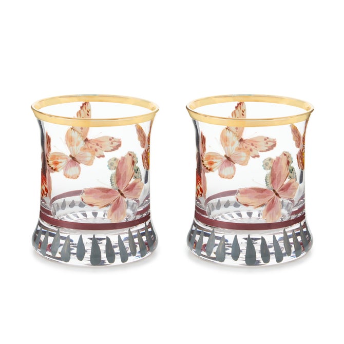 Butterfly Hill Tumbler Glass, Set of 2