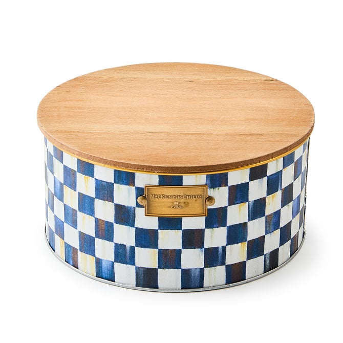 Royal Check Large Citronella Candle