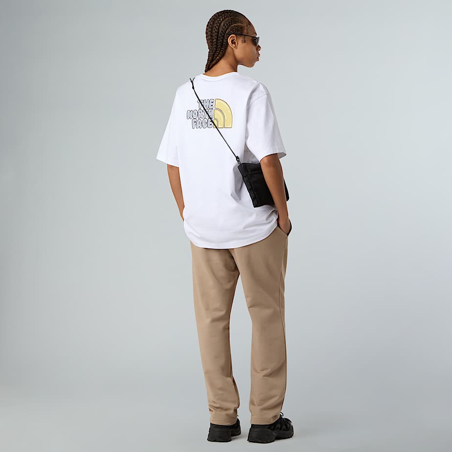 Women's Relaxed Straight Open Hem Graphic Trousers