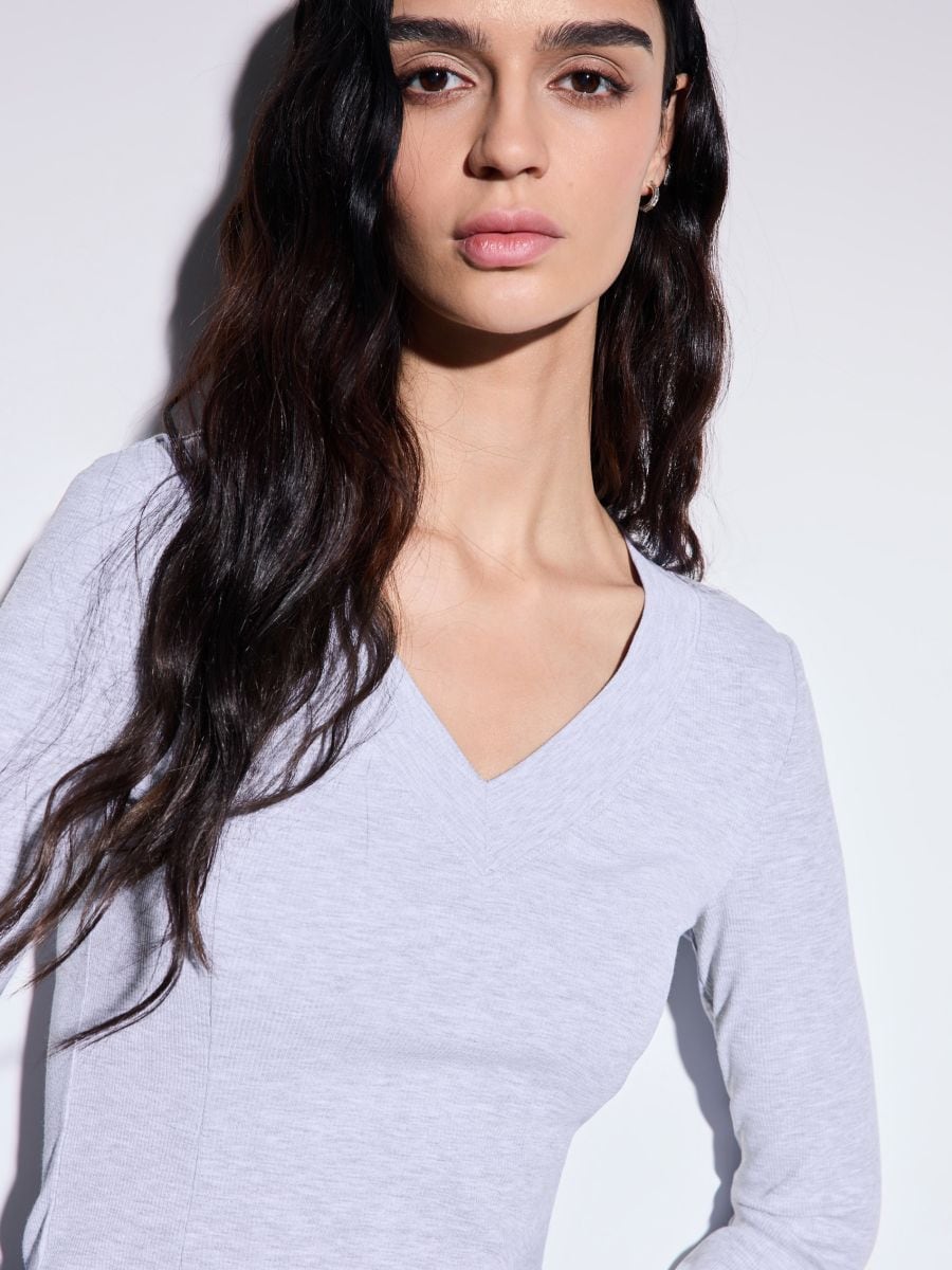 Bluzka z długim rękawem