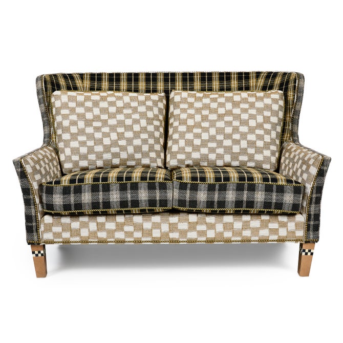 Mad for Plaid Loveseat