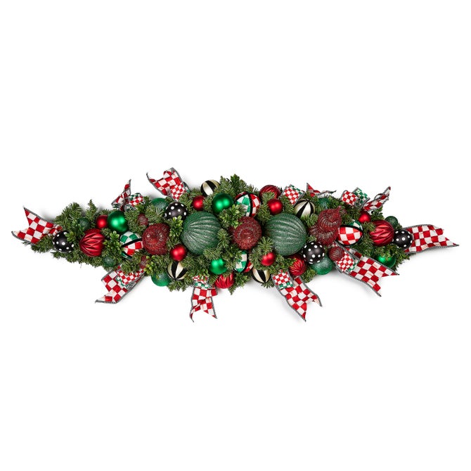 Check It Out Illuminated Mantel Arrangement