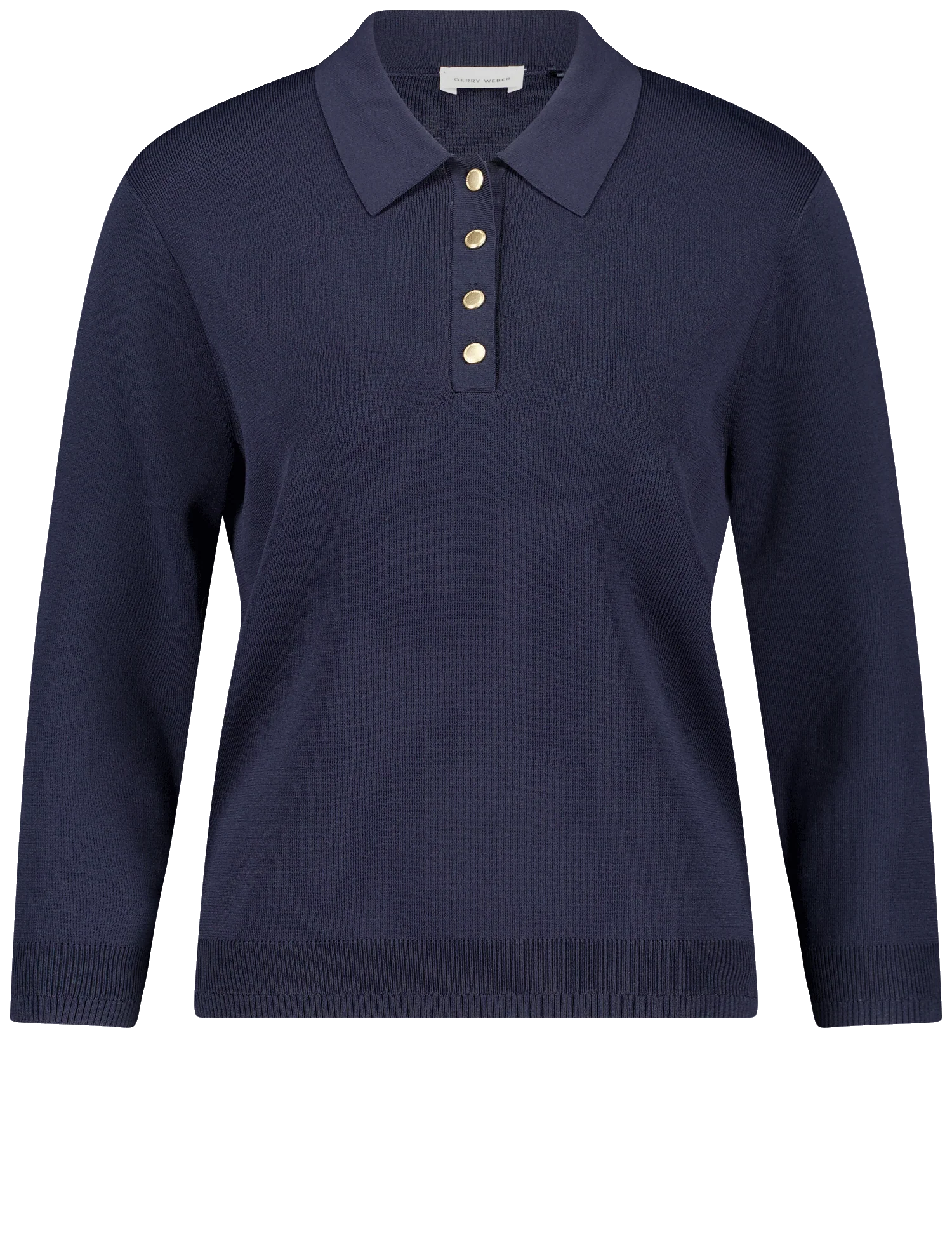 Damen Pullover mit Polokragen