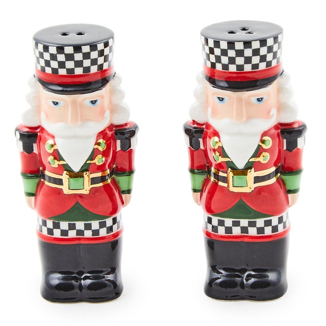 Classic Courtly Nutcracker Salt & Pepper Set