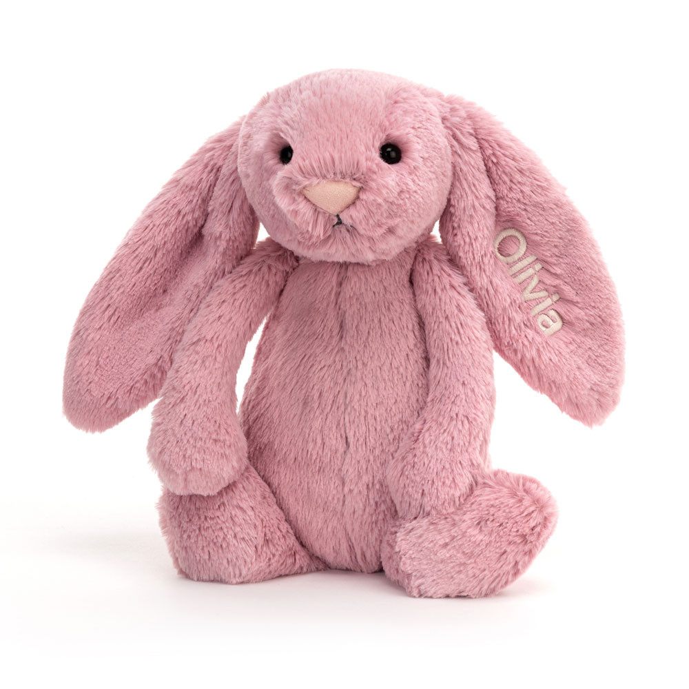 Personalised Bashful Tulip Bunny Medium