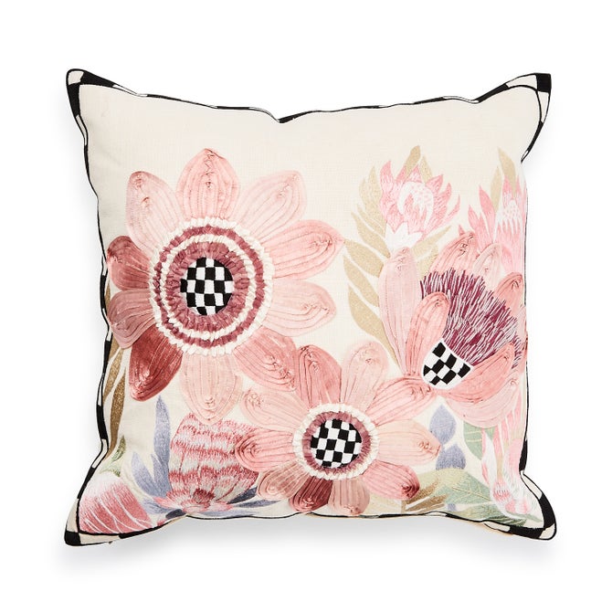 Eternity Floral Throw Pillow