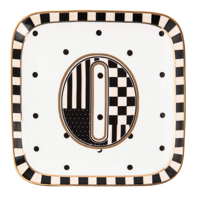 Monogram Dish - O
