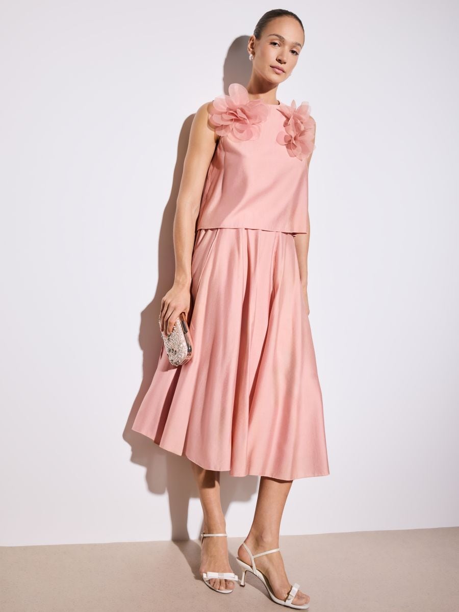 Bluzka z kwiatami 3D