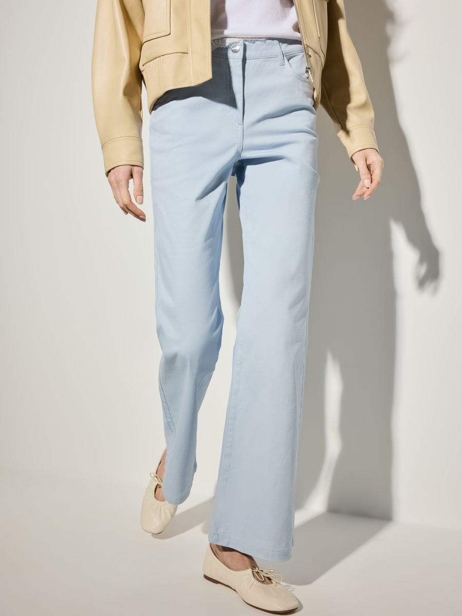 Spodnie flare petite