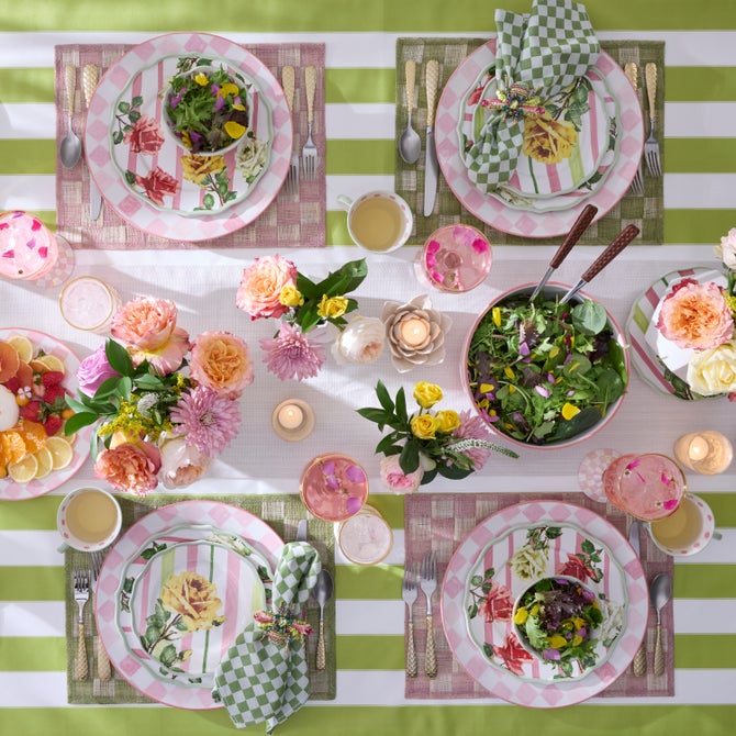 Sinamay Placemats, Set of 4