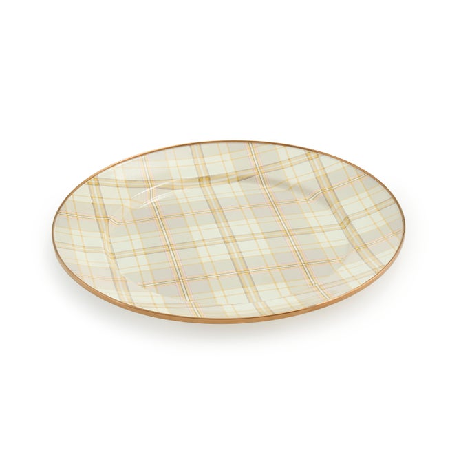 Latte Tartan Dinnerware