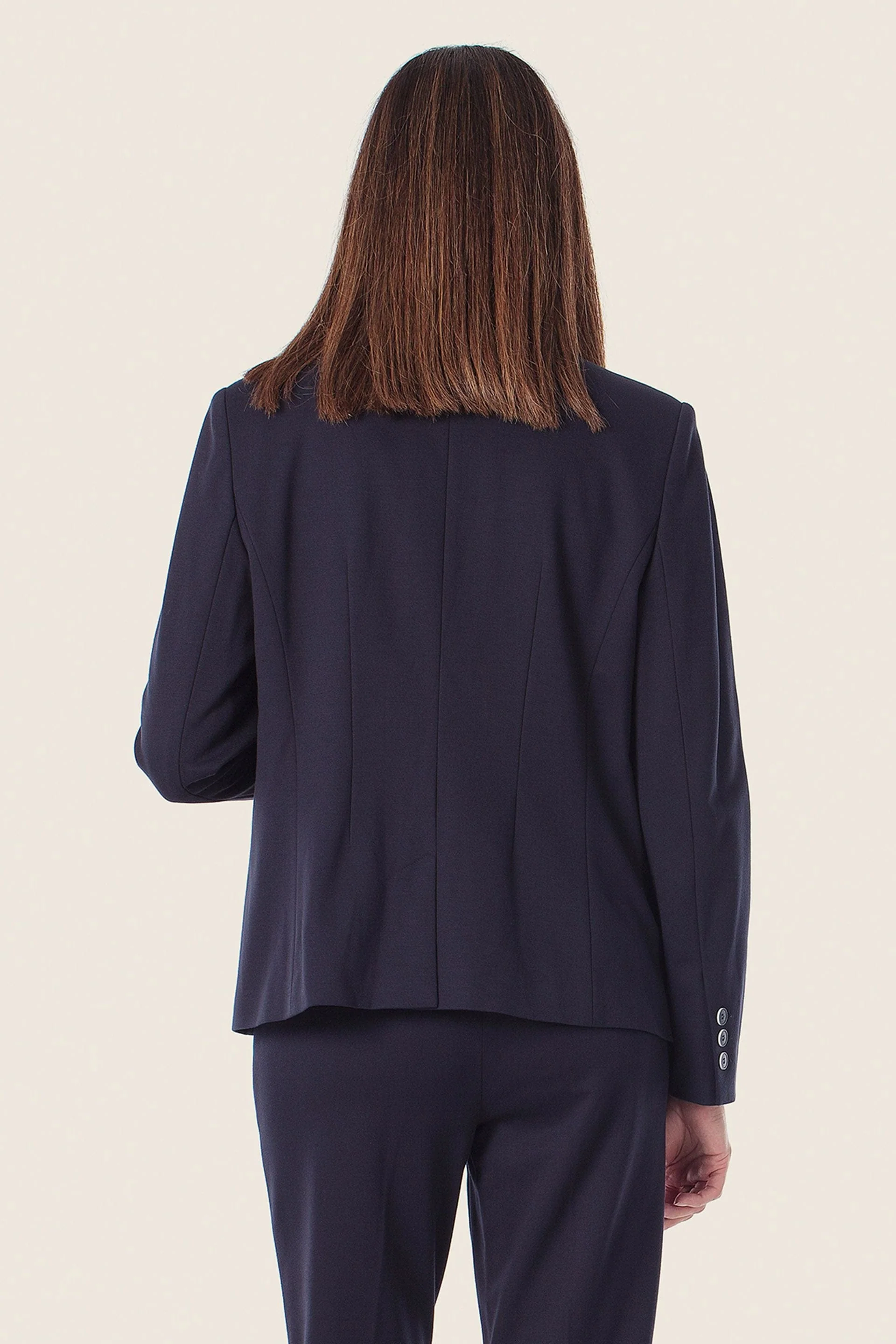 Kurzer Blazer Baumwollmischung