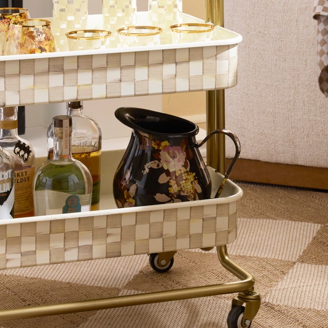 Wild Rose Brown Pitcher