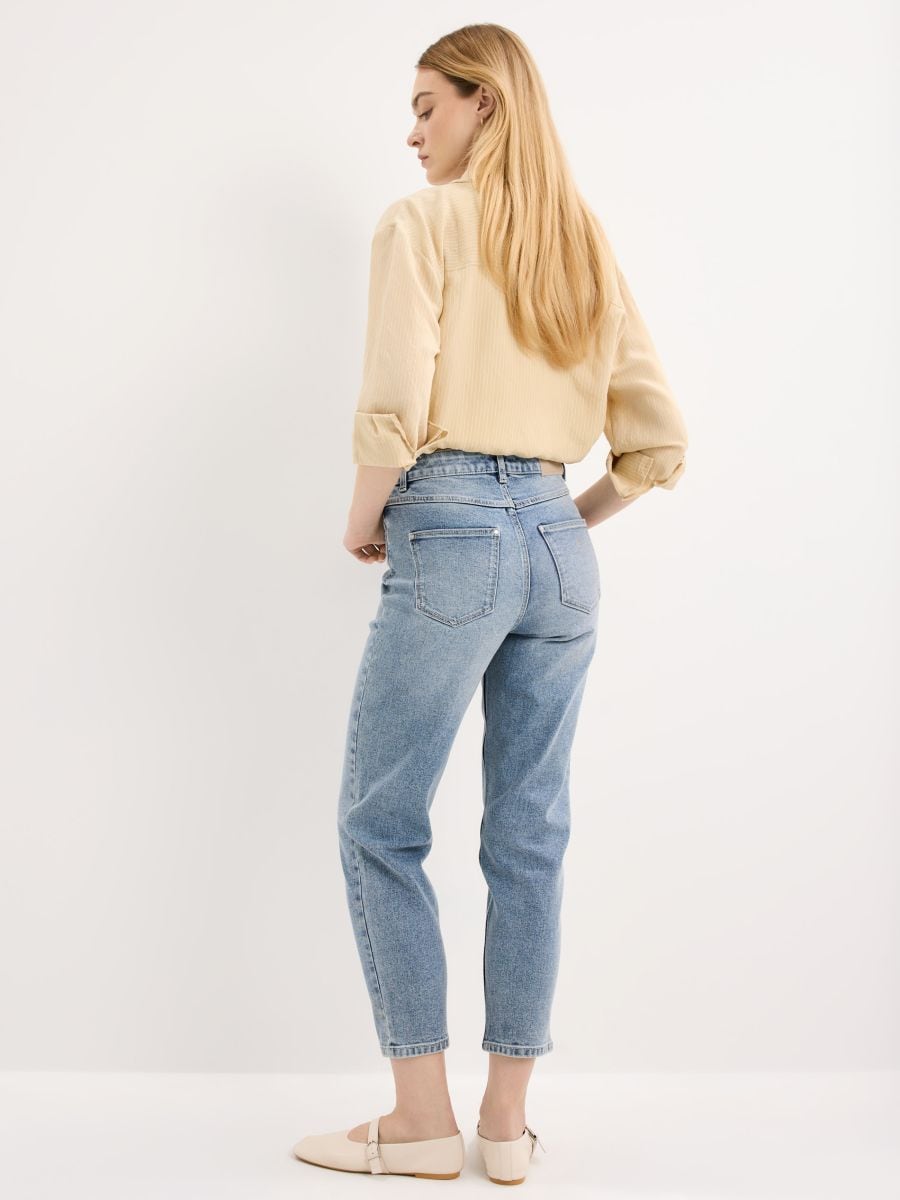 Jeansy mom slim