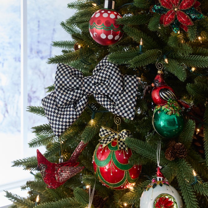 Courtly Check Small Bow