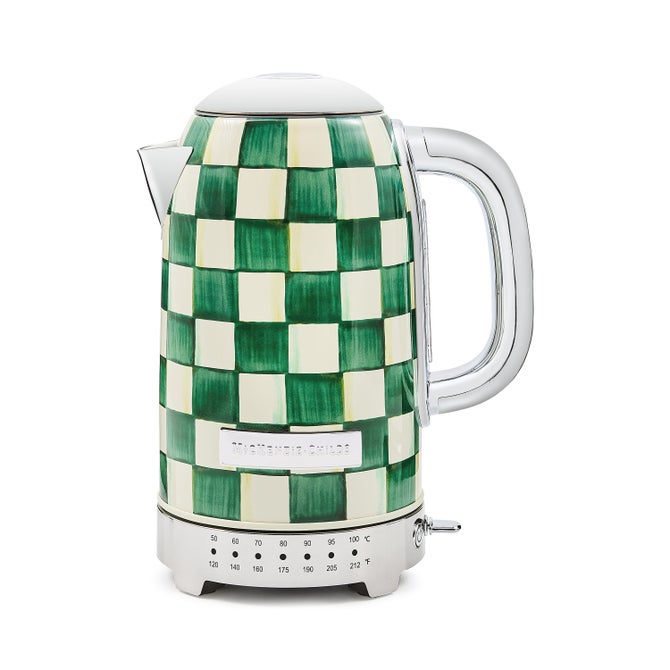 Emerald Check Electric Kettle