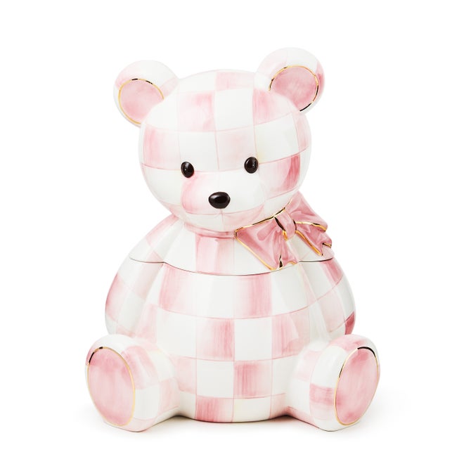 Rosy Bear Cookie Jar