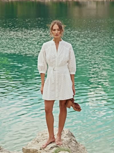 Bawełniana sukienka mini