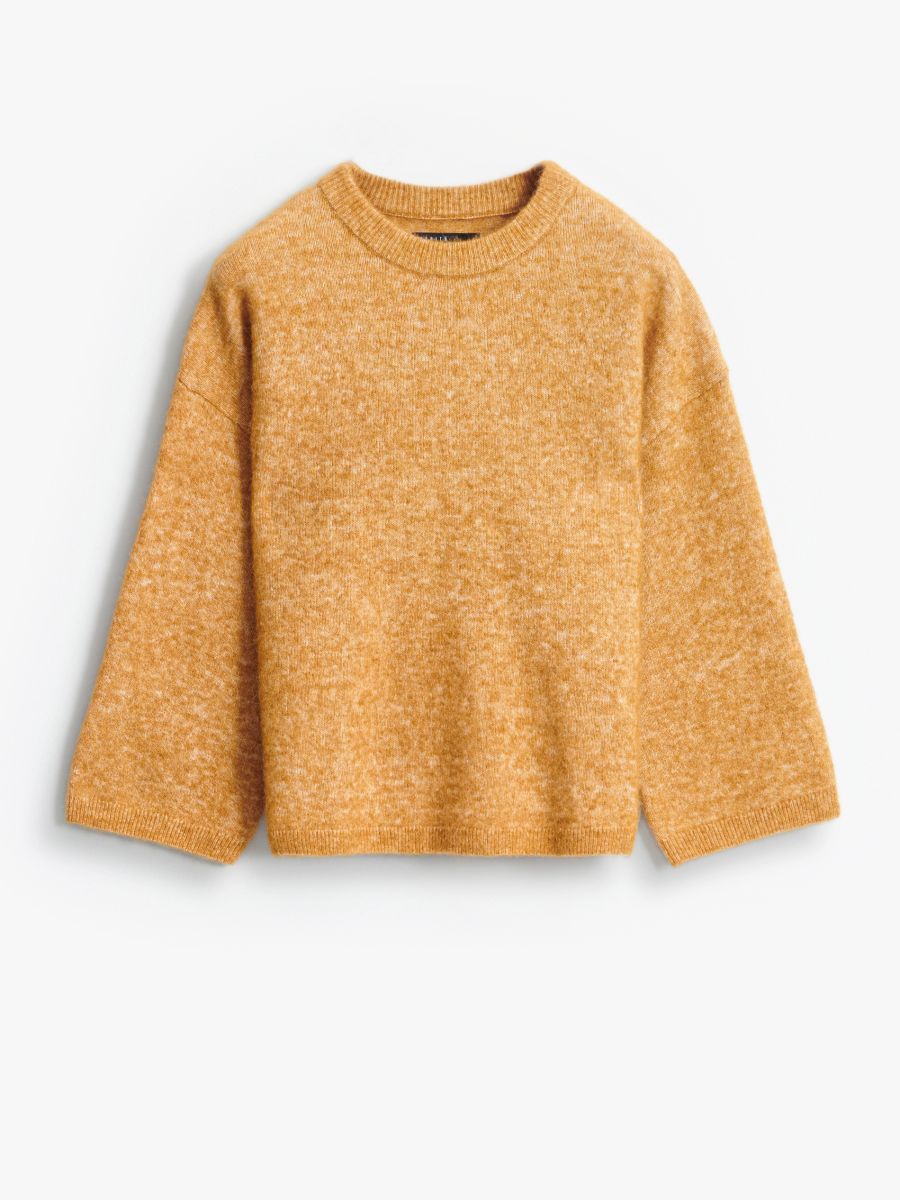 Sweter z wełną alpaki