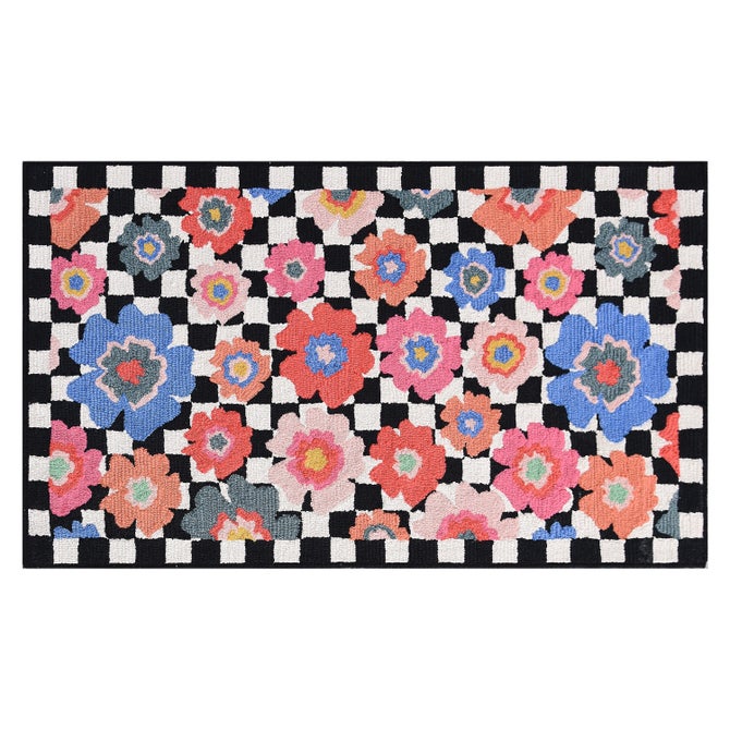 Checked Dolce Vita 3' x 5' Indoor/Outdoor Rug