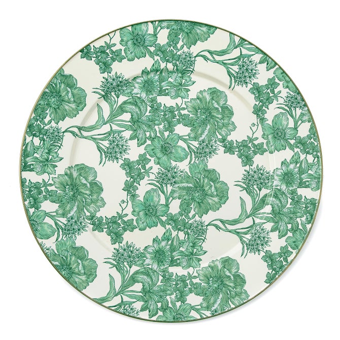 Emerald English Garden Serving Platter