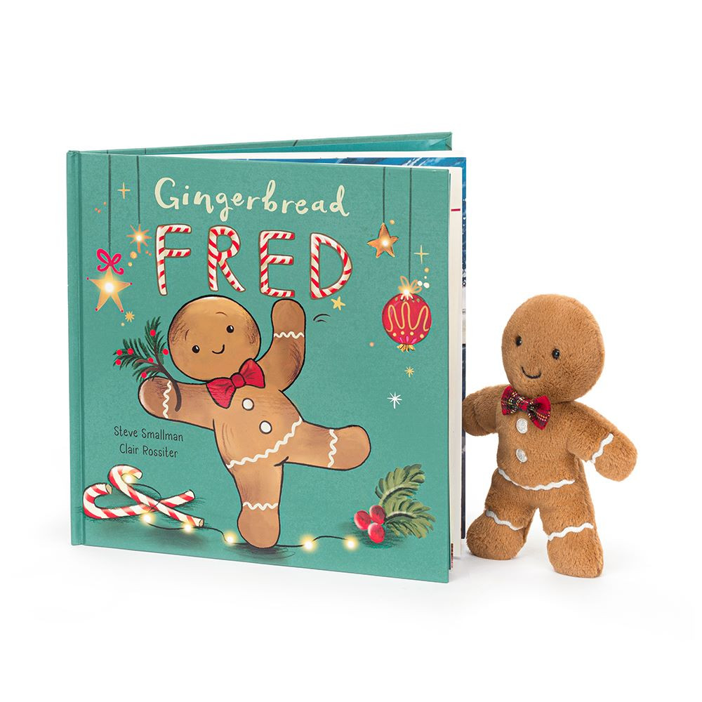 Gingerbread Fred Book And Jolly Gingerbread Fred Original