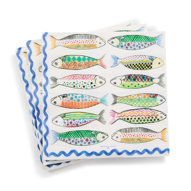 Go Fish Dinner Paper Napkins