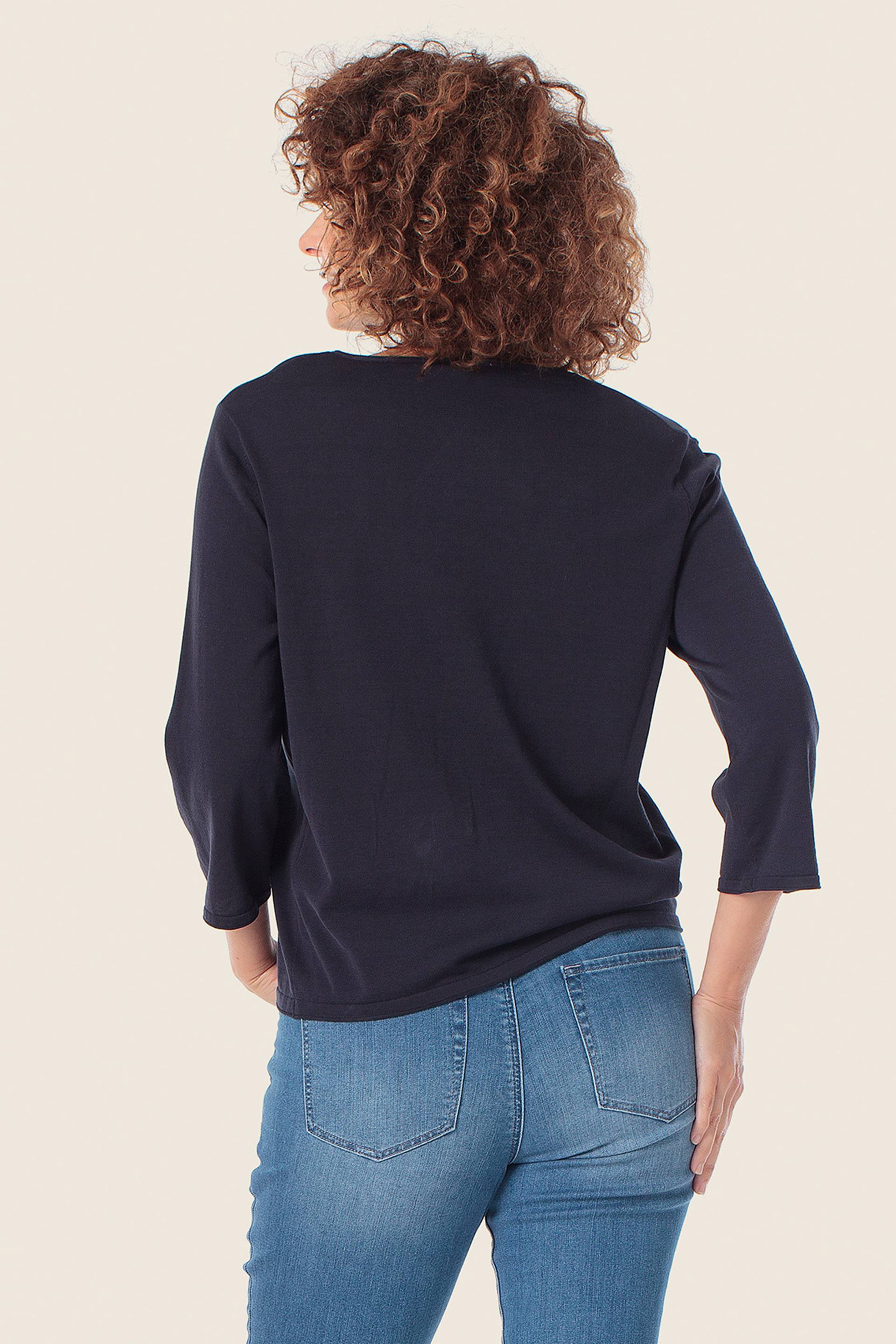 Lockerer Pullover aus Baumwolle