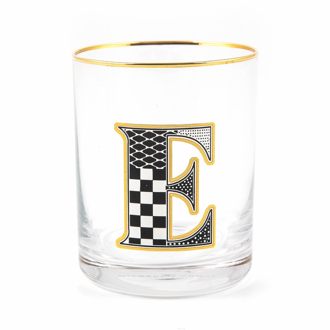 Monogram Tumbler - E