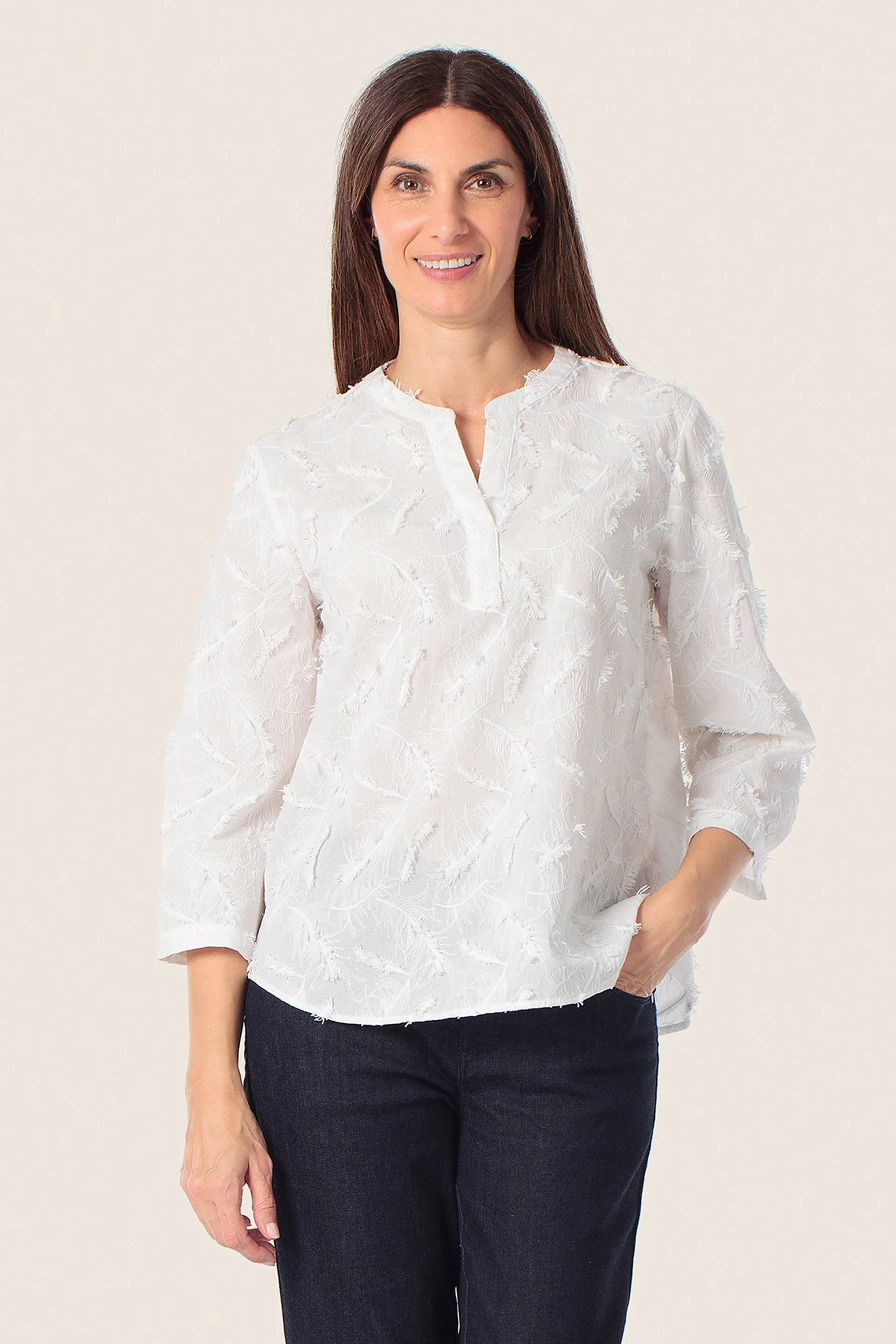 Bluse mit besonderem Detail