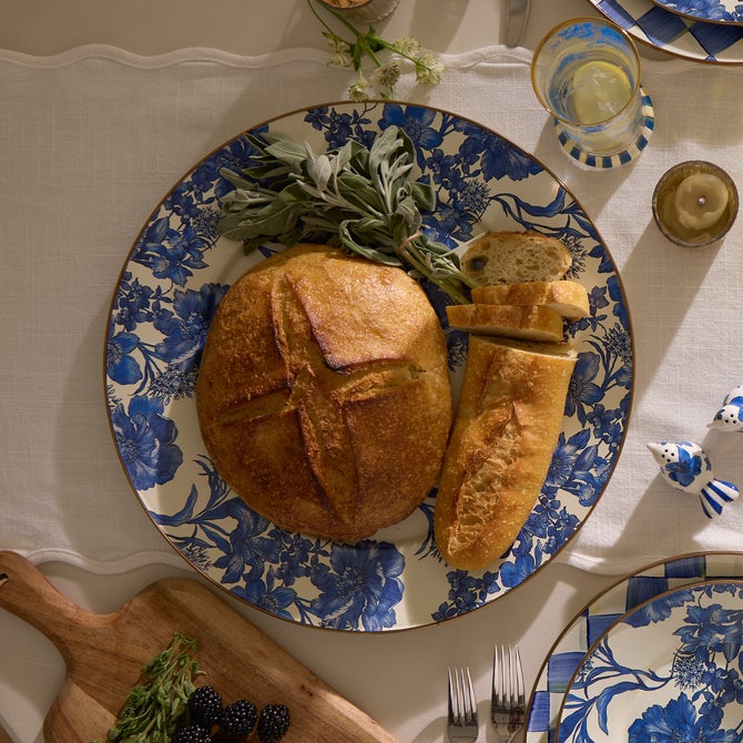 Royal English Garden Enamel Serving Platter