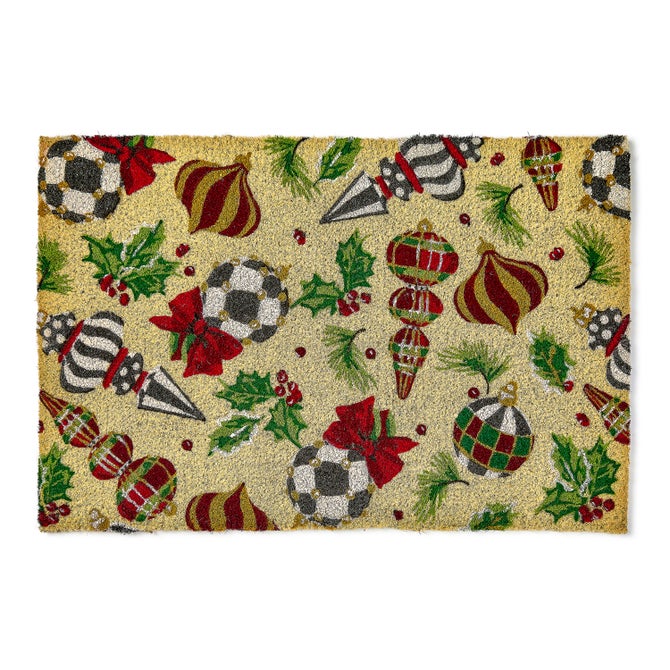 Deck the Halls Entrance Mat
