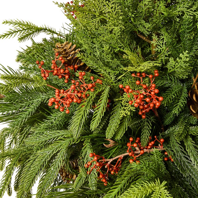 Holiday Cedar Tree Urn Filler