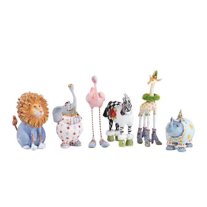 Patience Brewster Jambo Mini Ornament Set