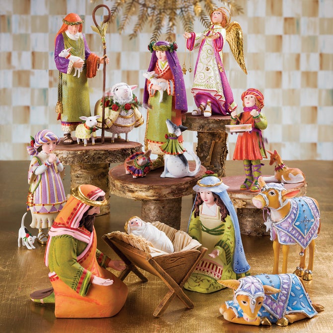 Patience Brewster Nativity Calf Figures