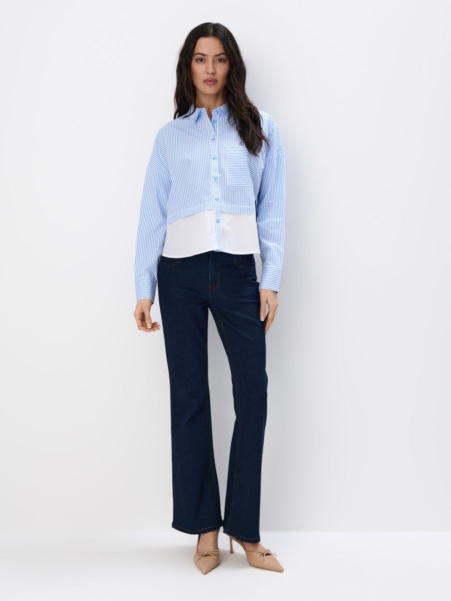 Bawełniana koszula w paski