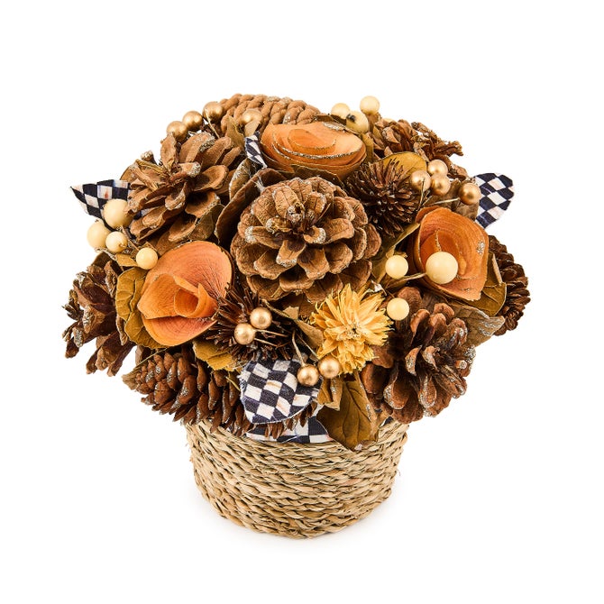 Autumn Pinecone Arrangement