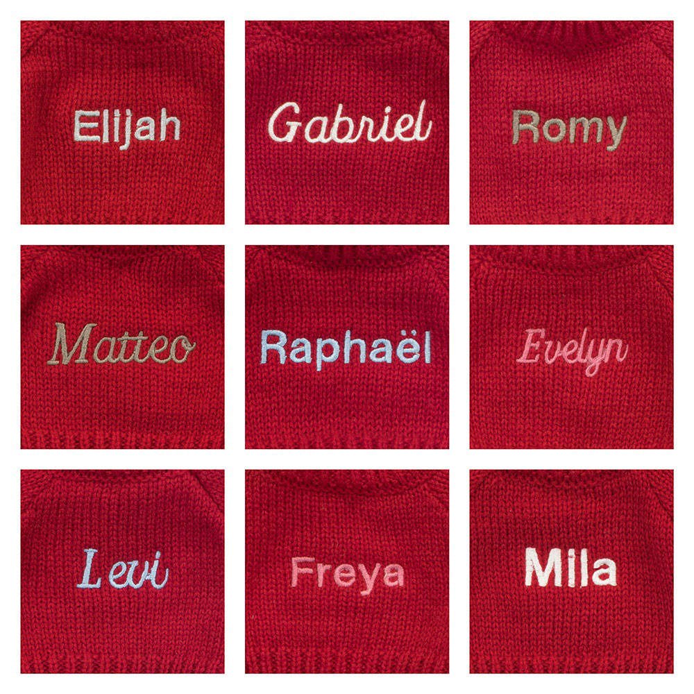 Bashful Cottontail Bunny With Personalised Red Jumper