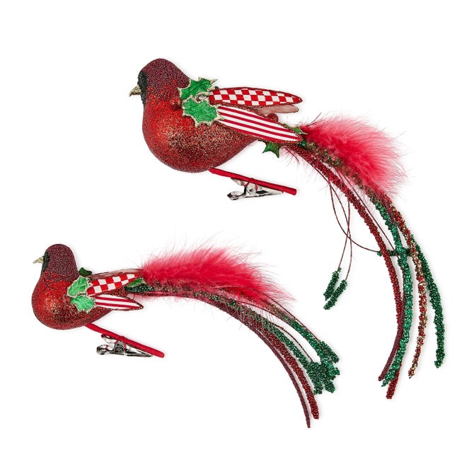 Check It Out Bird Clips, Set of 2