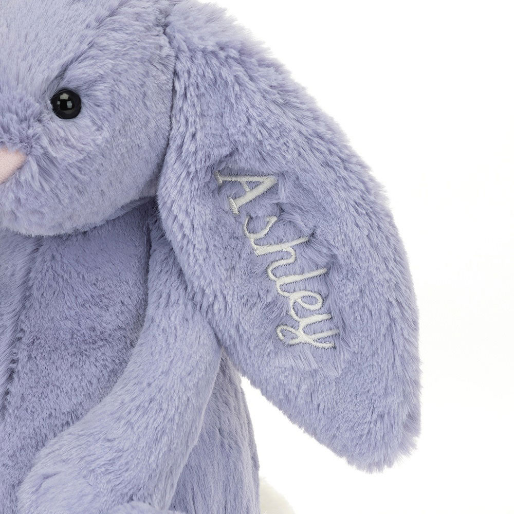 Personalised Bashful Viola Bunny Medium