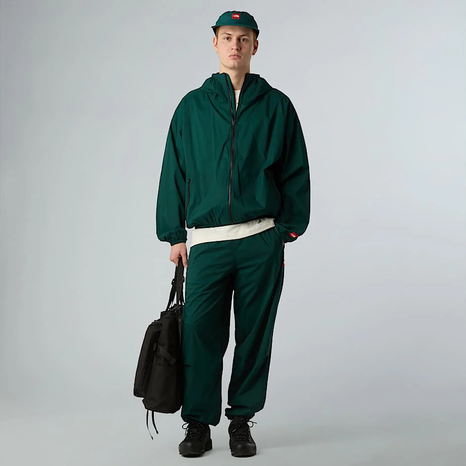 Men's Red Box Packable Hooded Wind Jacket