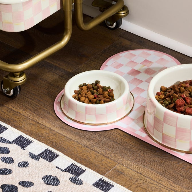 Rosy Check Cat Dish